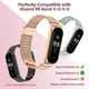 thumbnail image 2 of Correa para Xiaomi Mi Band 7 Mi Band 6 Mi Band 5 Correa de repuesto transpirable para Band 4/Mi Band 3 Correa para reloj inteligente Pulsera para mujer y hombre, 2 of 9