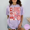 thumbnail image 4 of Valentine's Vintage Cards T-Shirt - Valentine Card Tee - Women's Trendy Tshirt, 4 of 5
