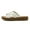 WHITE PU, variant on LUCY ~ Women Open Toe Flatform Platform Crisscross Band Upper Fashion Slide Sandals
