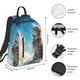thumbnail image 2 of Disketp Blue Sky Winged Cat Mochila Ligera e Impermeable, Mochila de Día Resistente para Viajes, Senderismo y Uso Diario para Hombre y Mujer, 2 of 7