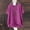 Purple, variant on WHEANG Womens Summer Tops Trendy Short Sleeve Solid Color Blouses for Women Dressy Casual Loose Comfort Cotton Linen Tops for Women Hot Summer Sale Womens Tops Green S Summer Sales Under $2