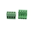 thumbnail image 2 of Conector de bloque de terminal de tornillo PCB de 4 pines KF2EDGK de 50 piezas 300V 5.08mm, 2 of 2