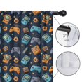 thumbnail image 4 of Blackout Kids Curtains,Retro Consoles Games Icons Blue Pattern Childrens Insulated Curtains Set Of 2,Bedroom Essentials,Toddler Room Decor 42"x63", 4 of 5