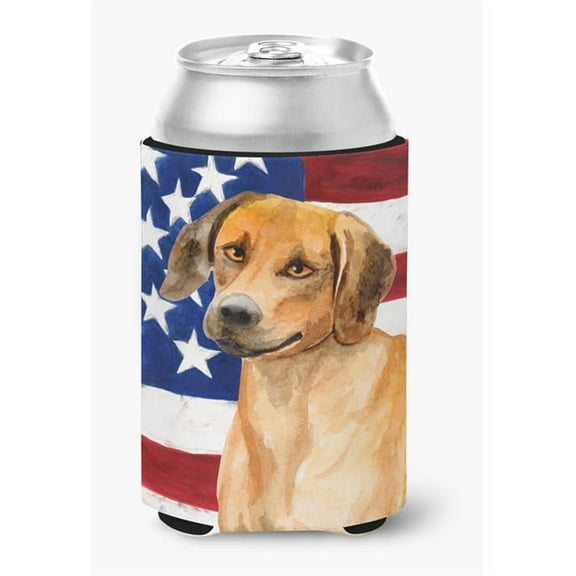 Rhodesian Ridgeback Patriotic Can or Bottle Hugger