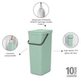 thumbnail image 2 of Brabantia Sort & Go Recycle Bin, 10.6 Gallon (40 Liter), 2 of 5
