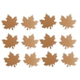 thumbnail image 1 of MasteelfCA 100pcs Vintage Maple Leaves Design Gift Tag Creative Kraft Paper Tag Fall Decor for Baking Store Gift with 20M Hemp Rope, 1 of 8