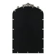 thumbnail image 6 of Kate and Laurel Arendahl Traditional Ornate Wall Mirror, 19 x 31, Antique Silver, Decorative Mirror with Baroque Inspired Detailing, 6 of 7