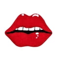 thumbnail image 1 of TIELUTT Red Lips Floor Mat Valentine's Day Flaming Red Lips Floor Mat Non Floor Mat Fuzzy Throws for Women Shag Rugs for Bedroom Area Rig Small Area Rug for Bedroom 5x8 Rugs for Living Room, 1 of 6
