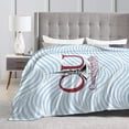 thumbnail image 4 of Campbellsville A University Logo Fleece Blanket, Very Soft Microfiber Flannel Blanket for Couch Warm and Cozy for All Seasons, 4 of 6