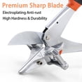 thumbnail image 4 of X-Large Sharp Multi-Angle Miter Shear Cutter with 0 to 135 Degrees, Adjustable Angular Cutting Scissors for PVC Cord Cover, Baseboard Molding, Quarter Round Trim, Tile Edge, 4 of 10