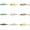 Multicolor2, variant on 6-18PC Soft Fishing Lures with Pre Rigged Jig Head Lifelike Forked Bass Fishing Lures 3D Eyes Mixed Colors Soft Paddle Tail Swimbait for Bass Trout Walleye Pike Muskie Freshwater Saltwater
