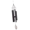 thumbnail image 2 of Campanas de tubo de metal grandes Campanas para interiores y exteriores para patio, , habitación, pared, decoración Negro DYNWAVEMX Campana de viento de aluminio, 2 of 8