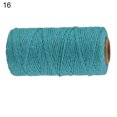 thumbnail image 2 of Essen 1 Roll 2mm Macrame Cord Colorful Colorfast Soft Twisted Cotton Rope Macrame Yarn for Knitting, 2 of 7