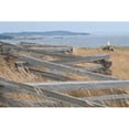 thumbnail image 3 of Styber, Dana 18x13 Black Modern Framed Museum Art Print Titled - Lighthouse Path, 3 of 5