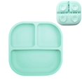 thumbnail image 1 of JIAHomeV Home Decor Silicone Divided Plate Tray for Dining Table Kitchen Living Room Multipurpose Serving Dish Food Container 18.7X18X3CM A,18.7X18X3CM, 1 of 6
