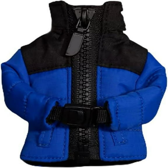 Mini Down Coat Key Chain, Cool Mini Jacket Keychain with Zipper, Unique Key Chain for Friends