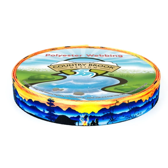 Country Brook Design - Great Outdoors Polyester Webbing (1 Inch)