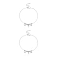 thumbnail image 4 of Qarigey Tobillera con cuentas en forma de estrella, estilo Simple, accesorio de moda Universal, regalos para el Día de San Valentín, de tobillo Type1 NO1 Qarigey CBP253047, 4 of 6