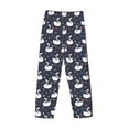 thumbnail image 3 of Lsque Swan And Flowers1 Print Men's Pajama Pants, Lounge Pant - Comfortable Home Wear,Elastic Waistband, Stylish Design-Large, 3 of 9