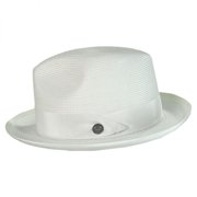 Stetson Latte Milan Fedora Hat SIZE: 7 1/4