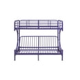 ACME Eclipse Twin/Full/Futon Bunk Bed, Black