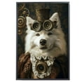 thumbnail image 2 of Samoyed Wall Art Dog Canvas Paintting Wall Art Vintage Dog Poster Unframe Funny Pet Prints For Room Décor, 2 of 6
