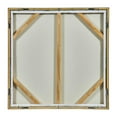 thumbnail image 4 of Uttermost In The Beginning Modern Wood & Canvas Framed Art in Gold/Multi-Color, 4 of 6