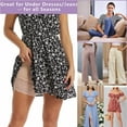 thumbnail image 3 of FITVALEN Slip Shorts for Under Dresses Women Elastic Anti Chafing Thigh Bands Underwear Lace Panty Smooth Breathable Shorts, 3 of 6
