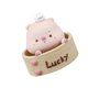 thumbnail image 2 of Adorable Lovely Shaking Steamer Pig Decoration Dash Board Pig Decoration, 2 of 3