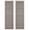 008 Clay, variant on 14.5 in. W x in. H , Standard Cathedral Top Center Mullion, Open Louver Shutters, Includes Matching Installation Spikes (Per Pair), 078 - Wineberry