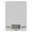 Silver, variant on Escali Arti Glass Food Scale Digital Countertop Kitchen, Baking and Cooking Scale with Nutrition and Calorie Counter, 15-Pound Capacity, 9" x 6.5" x .75", Shiny Silver