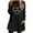 Black 03, variant on Fleece Tunic Tops for Women with 2 Pockets Hearts Print Crewneck Long Sleeve Fuzzy Sherpa Sweaters Pullover (L, Black 01)