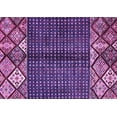 thumbnail image 1 of Ahgly Company Indoor Rectangle Abstract Purple Modern Area Rugs, 3' x 5', 1 of 4