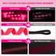 thumbnail image 5 of Correa LED para perro Weesiber, luz brillante, recargable por USB, rosa, 5 of 7