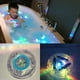 thumbnail image 3 of Juguetes de baño, impermeables, para baño, juguetes con luz LED, para fiestas infantiles en la bañera., 3 of 6