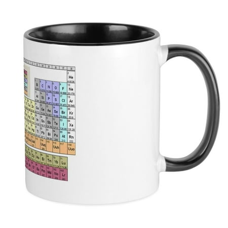 

CafePress - Periodic Table Mug - Ceramic Coffee Tea Novelty Mug Cup 11 oz