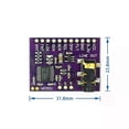 thumbnail image 3 of PCM5102 PCM5102A DAC Sound Card Board pHAT 35mm Stereo Jack 24 Bits Digital Audio Module for for Raspberry Pi Beyond, 3 of 5