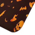 thumbnail image 3 of Halloween Spooky Icons on Dark Pattern Dish Drying Mat for Kitchen 1 Pack, Ultra Absorbent Microfiber Dishes Drainer Mats,18x24in(46x61cm), 3 of 4