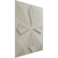 thumbnail image 2 of Ekena Millwork 19 5/8"W x 19 5/8"H Nikki EnduraWall Decorative 3D Wall Panel, UltraCover Satin Blossom White (Covers 2.67 Sq. Ft.), 2 of 6
