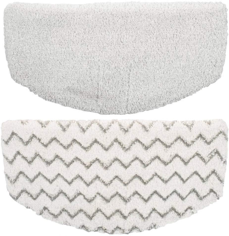 Eshoppercity Brand 1 set (2 pads) Washable Steam Mop Pad Replacement Compatible for Bissell Powerfresh 1940 1544 1440 Series Steam Mop, Model 1544A, 2075A, 1806, 5938, 1940W, 1940Q,19408, 19404, 1940A