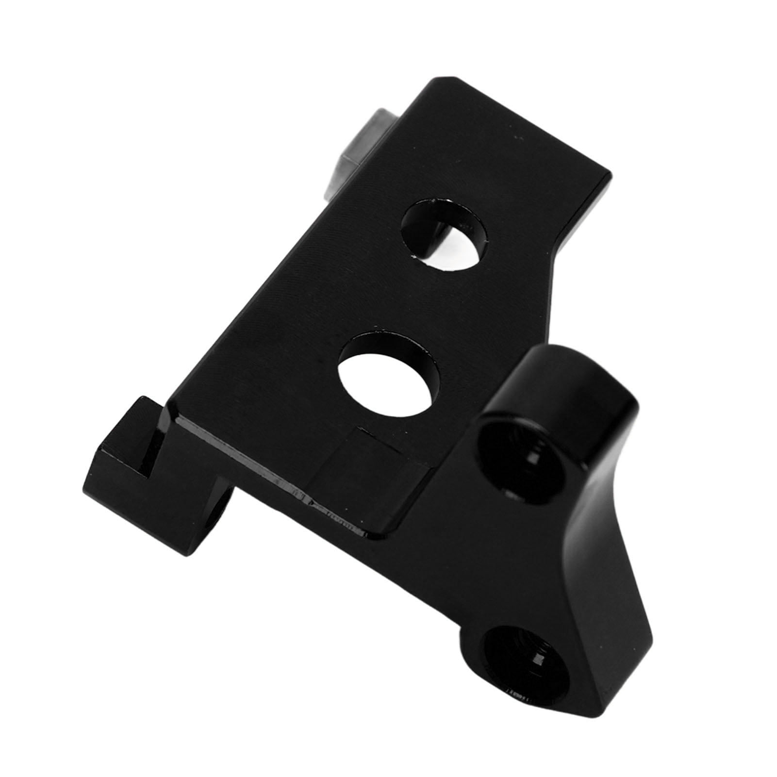 Servo Mounting Bracket, Firm Structure Servo Bracket For RC Car Black