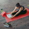 thumbnail image 5 of BalanceFrom Complete 7-Piece Yoga Set with 71” x 24” x0.5” Extra Thick Mat, Red, 5 of 9