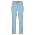 thumbnail image 6 of Men's Casual Solid Linen Loose Fit Pants, Joggers, Trousers, Elastic Waist Drawstring, Breathable Lightweight Stretchy, Beach Vacation, Summer Essentials | JASKFLY,Light Blue S, 6 of 9