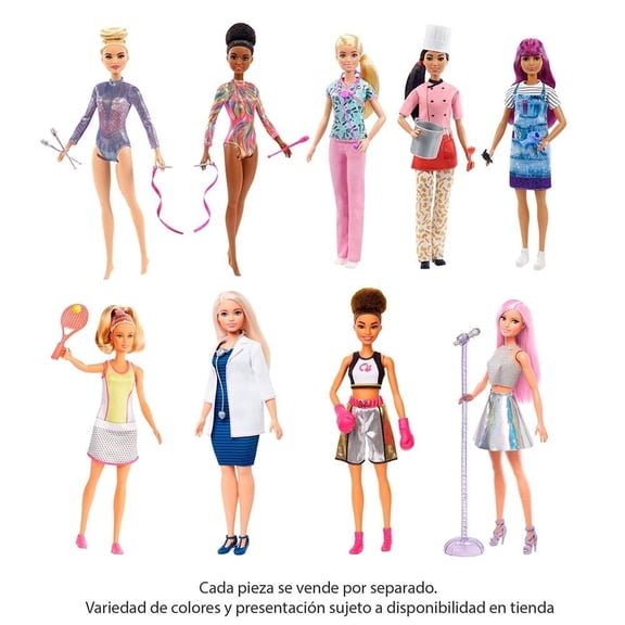 Muñeca Barbie Careers con Profesiones Varios Modelos 1 pza