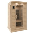 thumbnail image 3 of SteamSpa Home Sauna Room 3 Person Hemlock Wooden Indoor Sauna Spa, 3 of 15