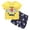 Z02 Yellow, variant on Gubotare Pajamas for Kids Boys Boys Crewneck Vest Sleeveless Pajamas Print Top Shorts Sets for Toddler Summer Soft Outfits Size 1-2T (Orange,1-2 Years)
