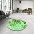 thumbnail image 3 of Ahgly Company Indoor Rectangle Patterned Light Green Area Rugs, 7' x 9', 3 of 6