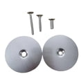 thumbnail image 5 of CoudarTitie Door Hole Cover Plate 6.7cm Deadbolt Cover Plate for Commercial Dorm Bedroom Argent, 5 of 9