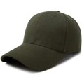 thumbnail image 3 of Gorra de béisbol Lisa Simple para hombre y mujer, sombrero de algodón para el sol, Unisex, para deportes al aire libre, Snapback, para correr, pescar, viajar, gorra de béisbol, 3 of 5