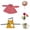 Red, variant on Beforeyayn Gardener Goose Outfit, Outdoor Garden Dress Up Outfit for Goose, for Farmhouse or Cottage Decor Fans, on Lawn or Flower Bed, for Whimsical Gardener Theme